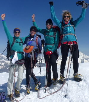 Breithorn my first four thousand metre peak Mountain Guide Zermatt